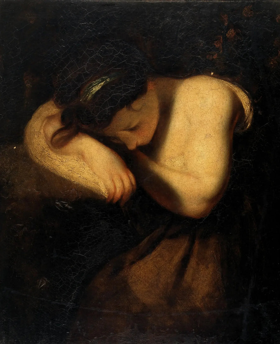 Jovem garota adormecida - Joshua Reynolds