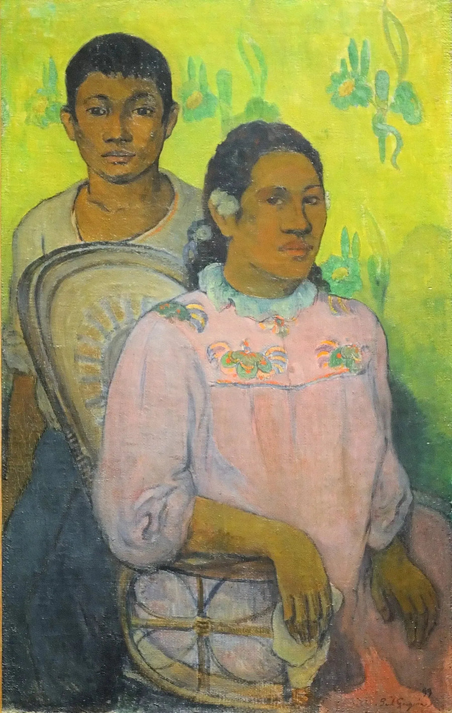 Menina e Menino - Paul Gauguin