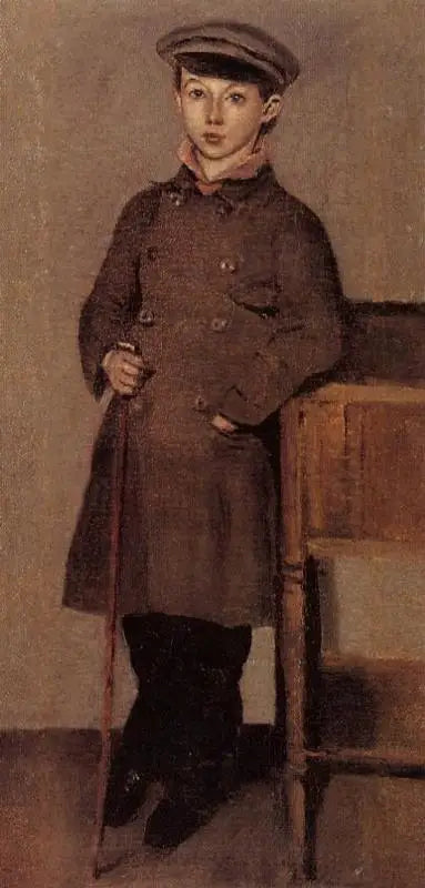 Jovem rapaz da família Corot - Jean-Baptiste Camille Corot