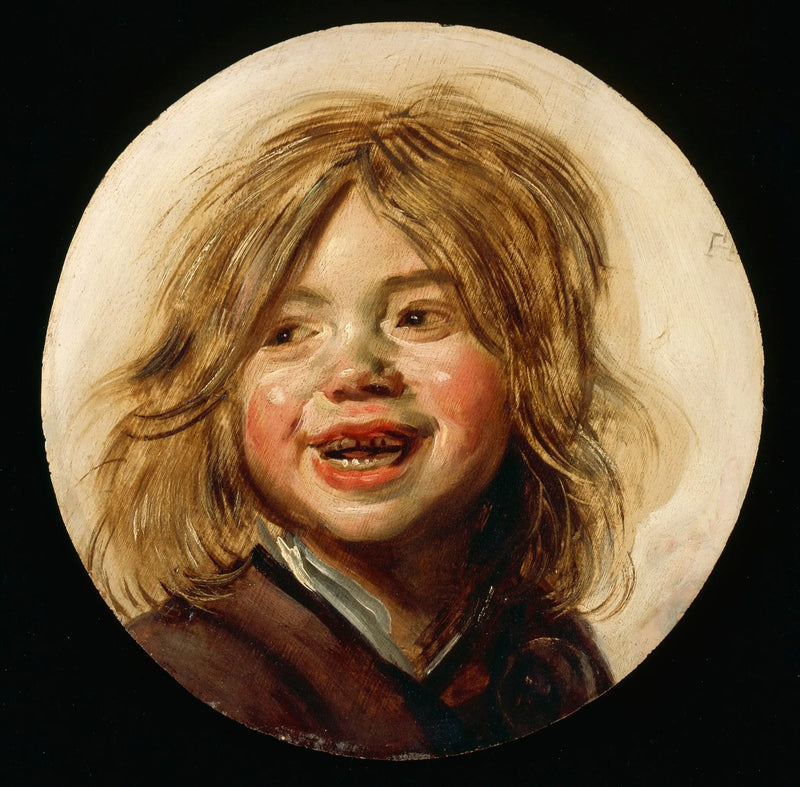 Jovem rapaz rindo - Frans Hals