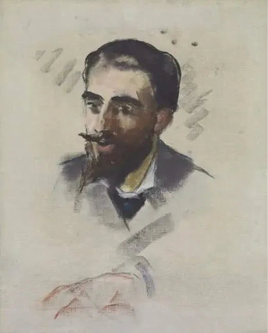 Jovem homem com barba loira - Édouard Manet