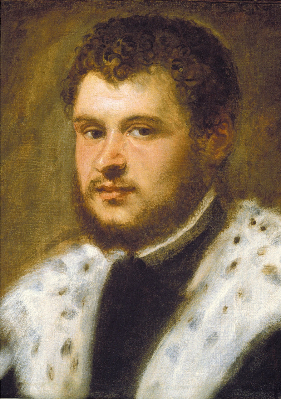 Jovem com barba - Jacopo Tintoretto