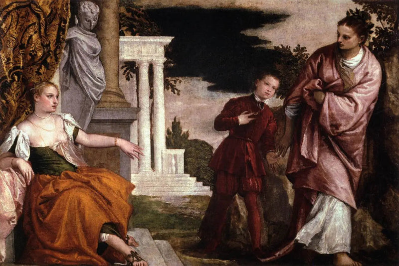 Jovem entre vício e virtude - Paulo Véronèse