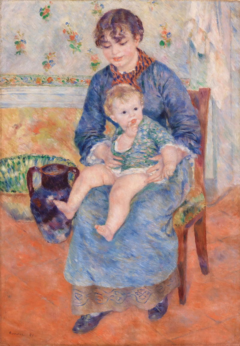 Jovem Mãe - Pierre-Auguste Renoir
