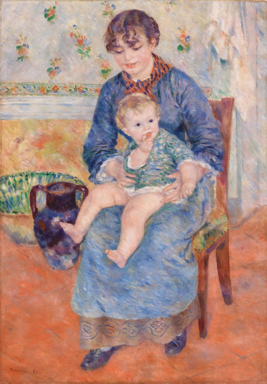 Jovem Mãe - Pierre-Auguste Renoir