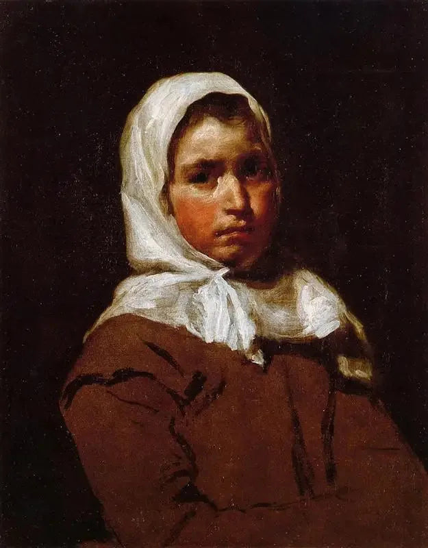 Jovem camponesa - Diego Velázquez