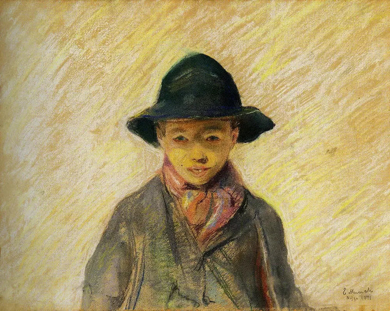 Jovem Pescador de Nice - Edvard Munch