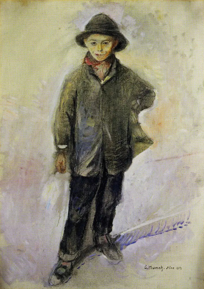 Jovem Pescador de Nice - Edvard Munch