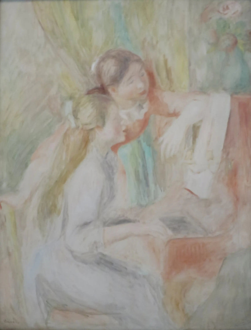 Meninas ao Piano - Pierre-Auguste Renoir