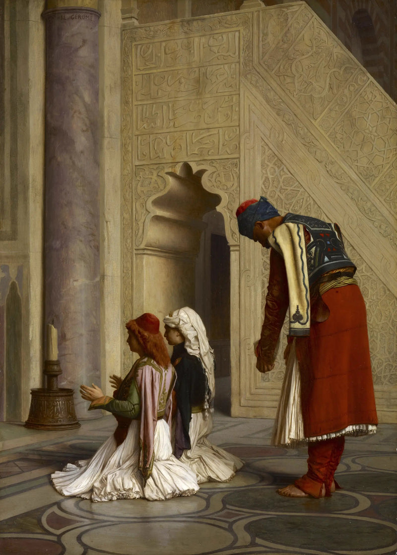 Jovens Gregos na Mesquita - Jean-Léon Gérôme