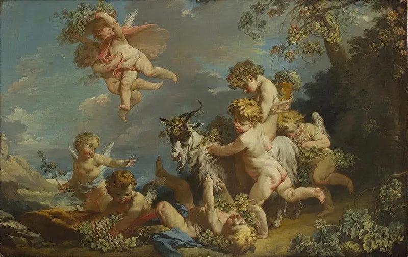 Jogos de crianças ou o Outono - François Boucher