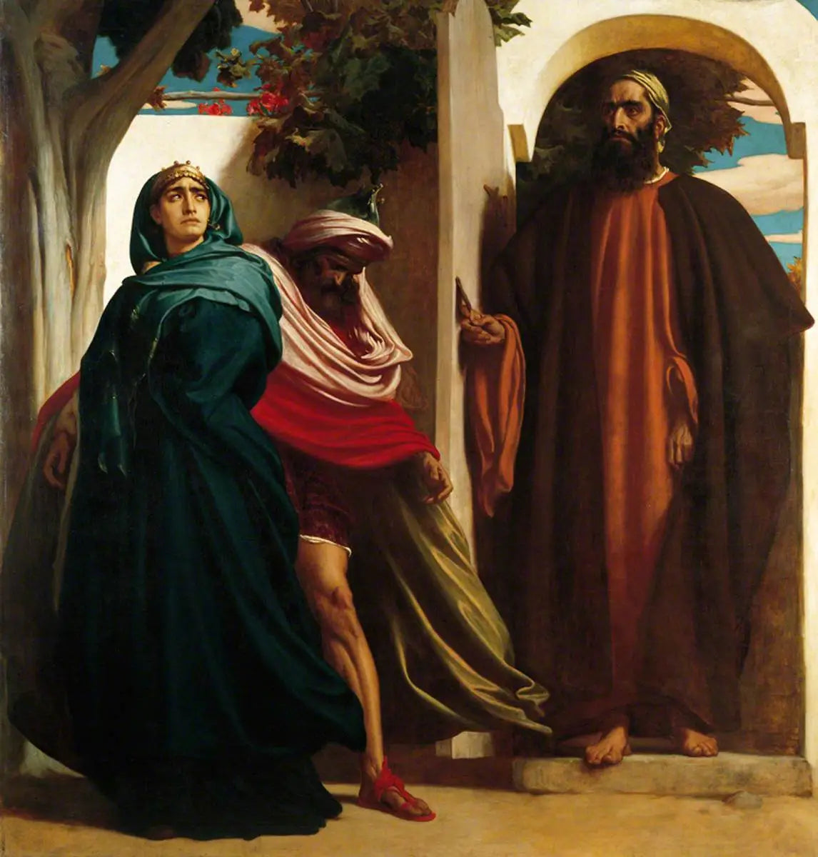 Jézabel et Achab - Frederic Leighton - Alpha Reproduction
