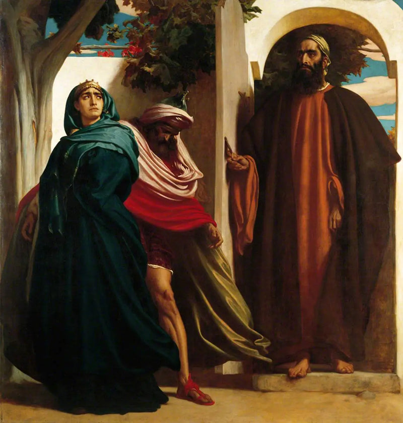 Jézabel e Acabe - Frederic Leighton