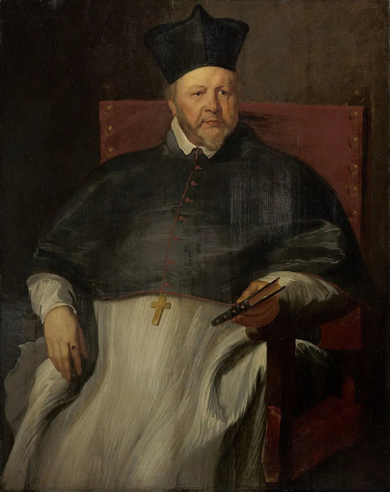 Joannes Malderus, bispo de Antuérpia - Antoine van Dyck