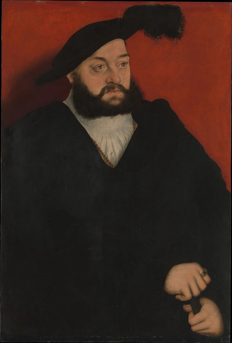 Johann (1498–1537), duque da Saxônia - Lucas Cranach, o Velho