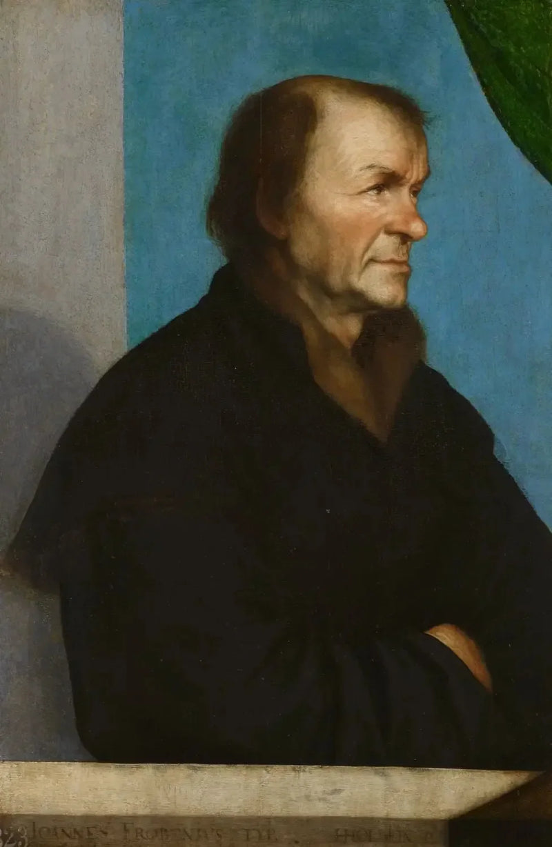 Johannes Froben (1460-1527) - Hans Holbein, o Jovem