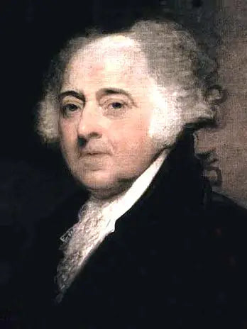 John Adams, 1823–1824, segundo presidente dos Estados Unidos. - Gilbert Stuart