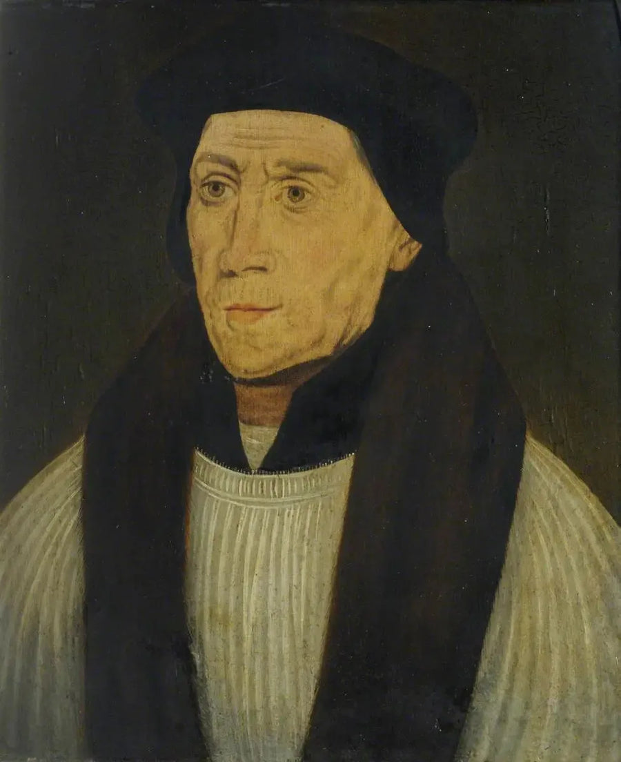 John Fisher (1459–1535), Bispo de Rochester, Primeira Senhora Margaret Professor de Divindade (1503), Mártir Católico Romano - Hans Holbein o Jovem