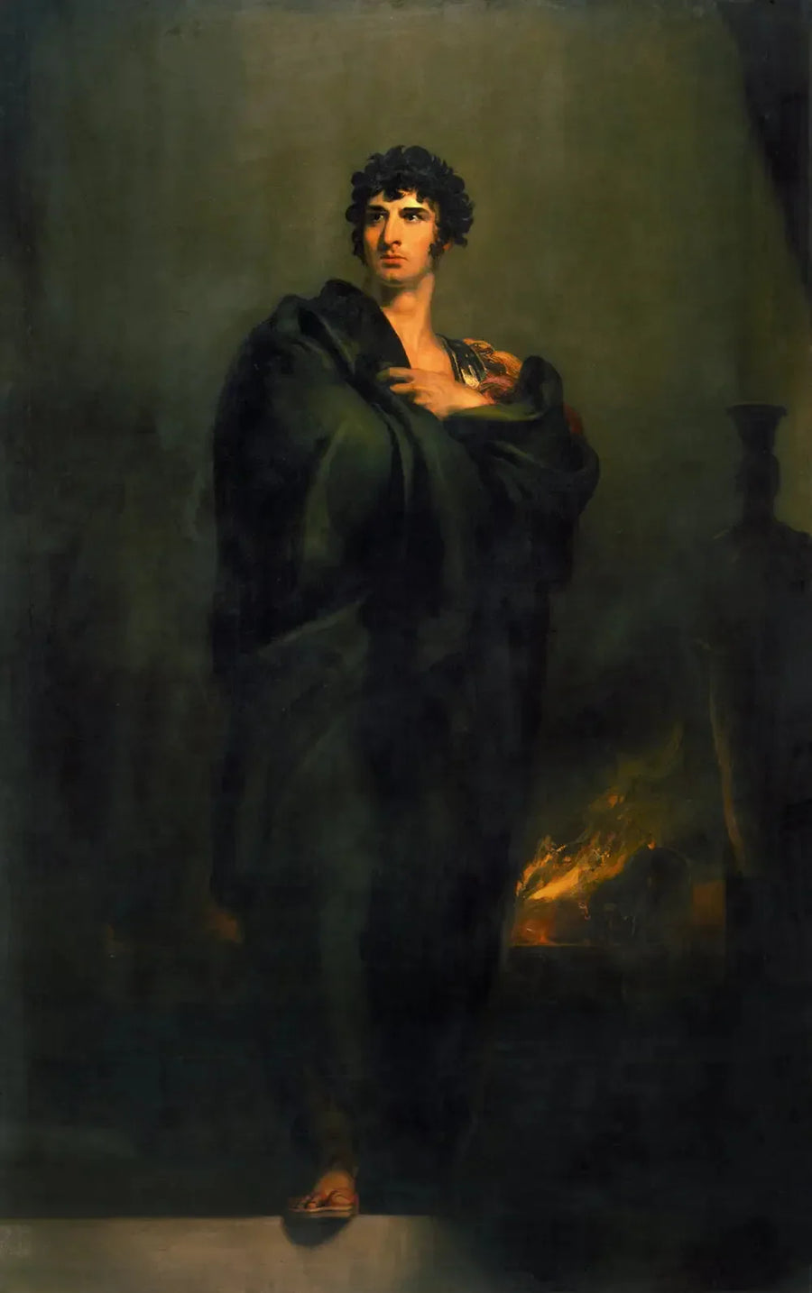 John Philip Kemble no papel de Coriolanus - Thomas Lawrence