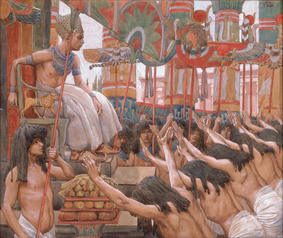 Joseph mora no Egito - James Tissot