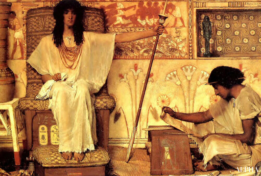 Joseph superviseur des greniers du pharaon - Lawrence Alma-Tadema Reproductions de tableaux à la peinture à l’huile