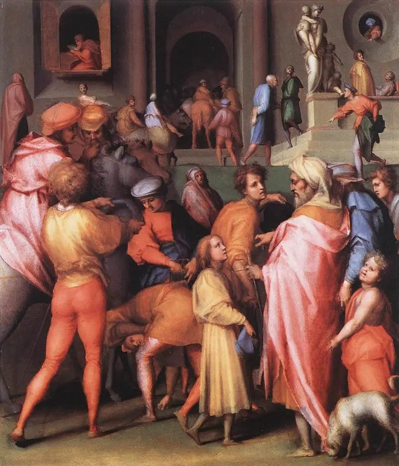 Joseph vendido a Potifar - Pontormo