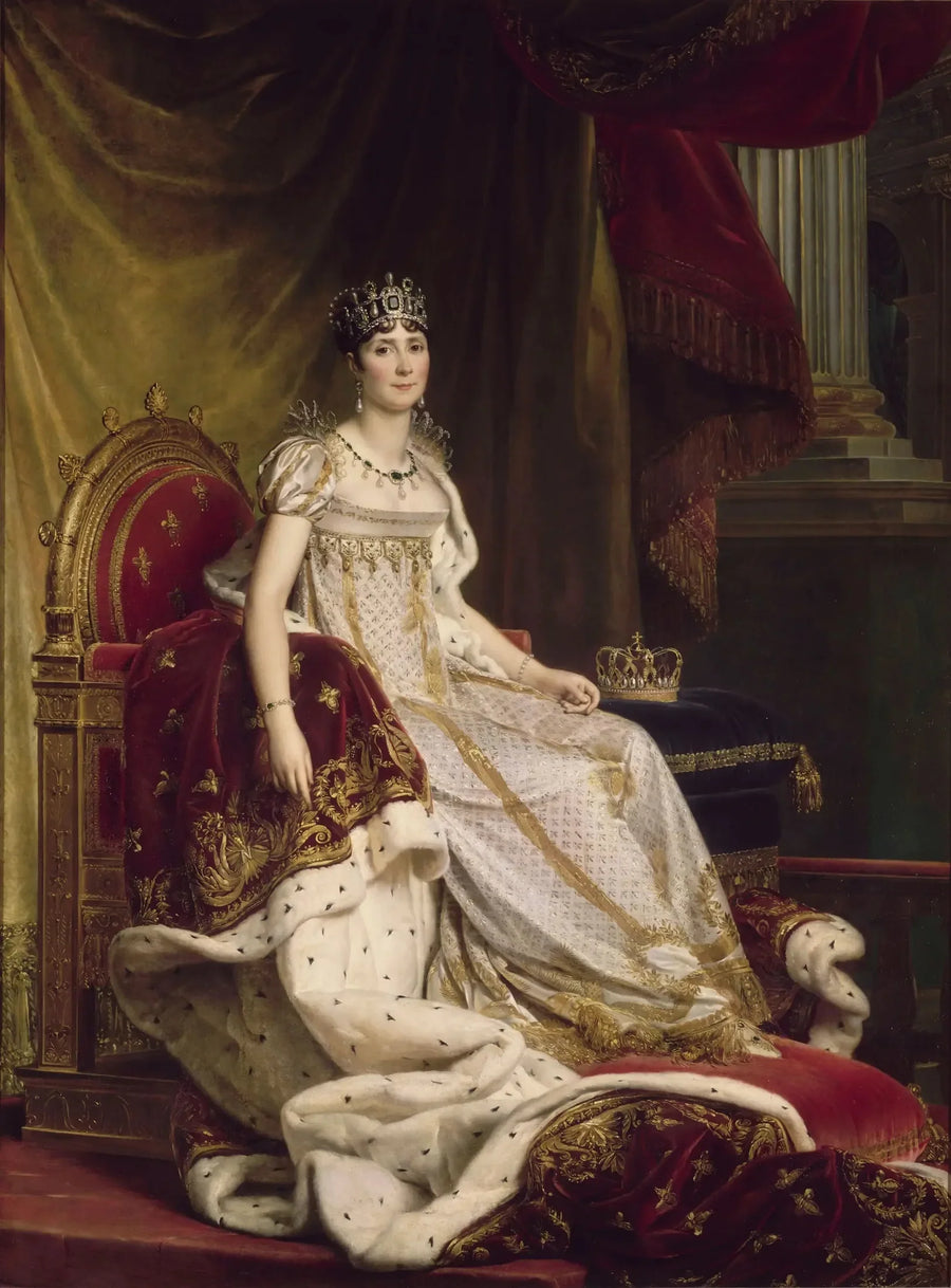 Joséphine com traje de santa - François Gérard