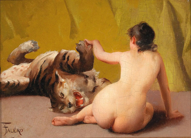 Brincando com o tigre - Luis Ricardo Falero