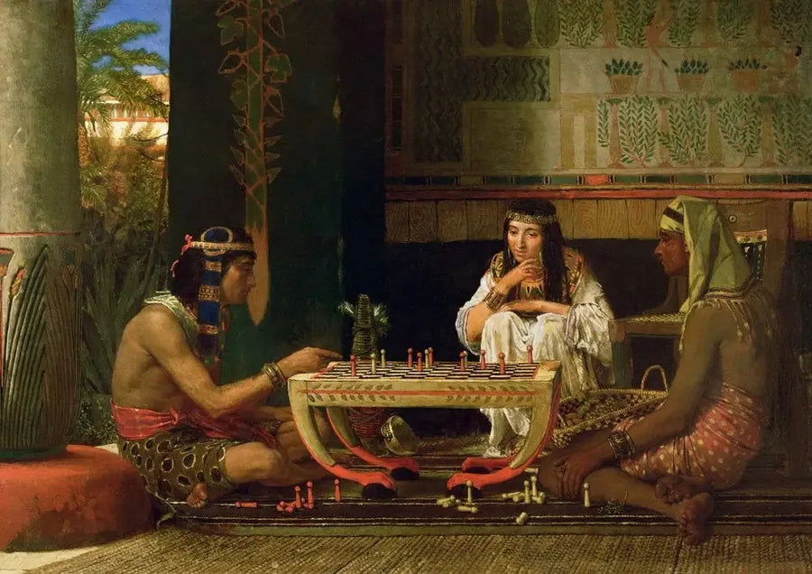 jogador de xadrez - Lawrence Alma-Tadema