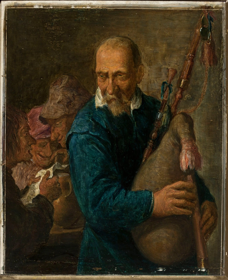 Jogador de gaita de foles - David Teniers, o Jovem