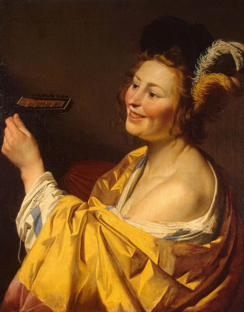 Músico de alaúde - Gerrit van Honthorst