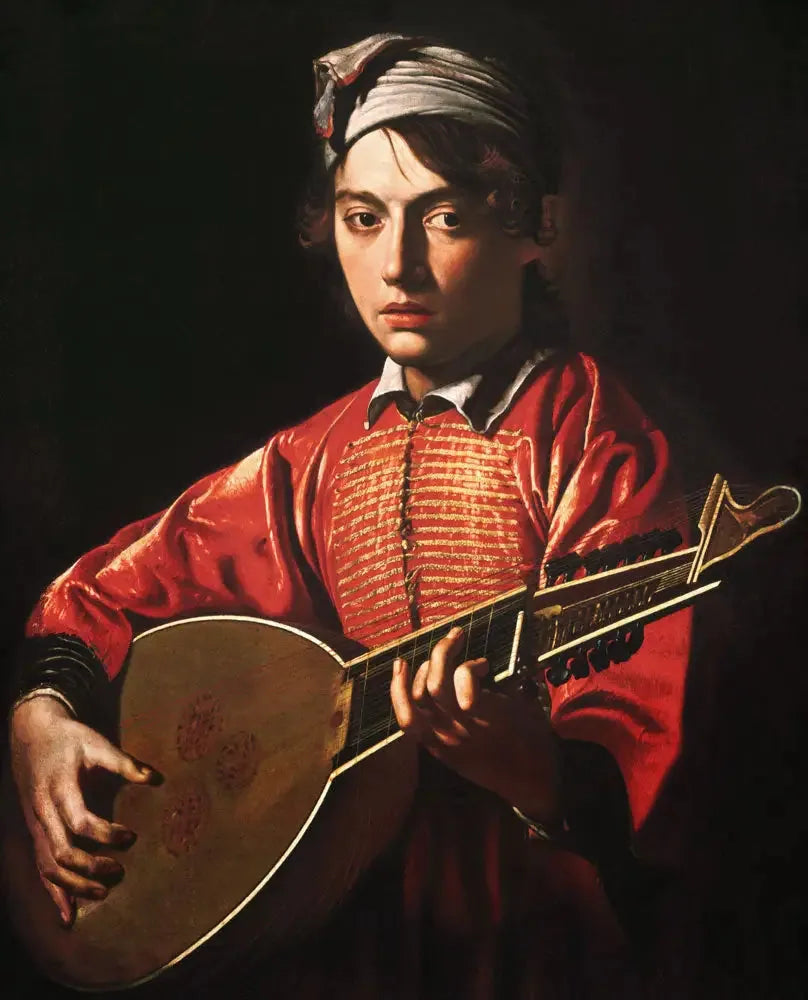 Jogador de alaúde - Caravaggio