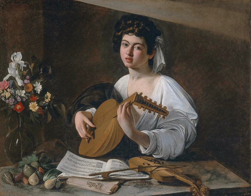 Jogador de alaúde - Caravaggio