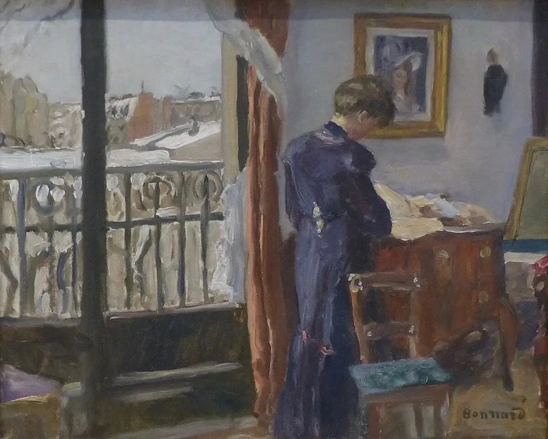 Dia de Inverno - Pierre Bonnard