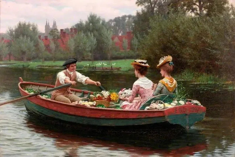 Dia de Feira - Edmund Blair Leighton