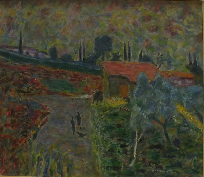 Dia de chuva em Cannet - Pierre Bonnard