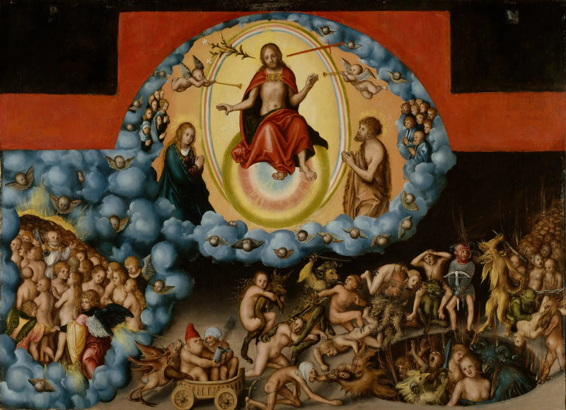 Dia do Juízo - Lucas Cranach, o Velho