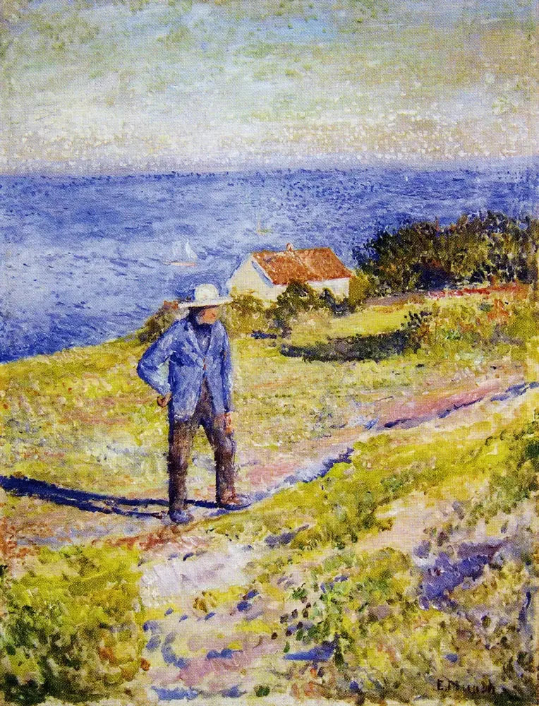 Dia ensolarado em Åsgårdstrand - Edvard Munch