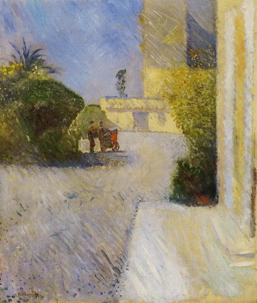 Dia ensolarado em Nice - Edvard Munch