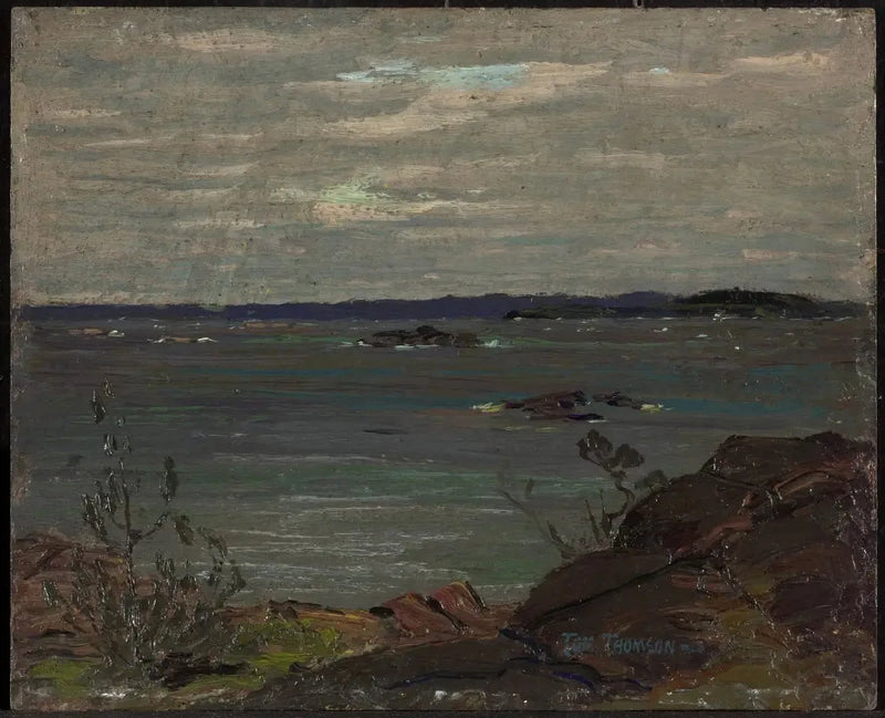 Dia cinzento, Túmulo do gigante - Tom Thomson