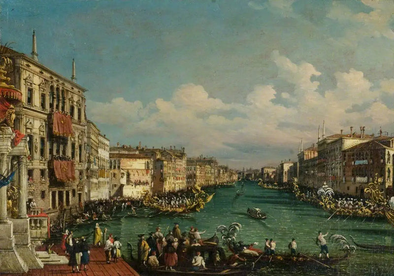 Dia de gala em Veneza - Canaletto