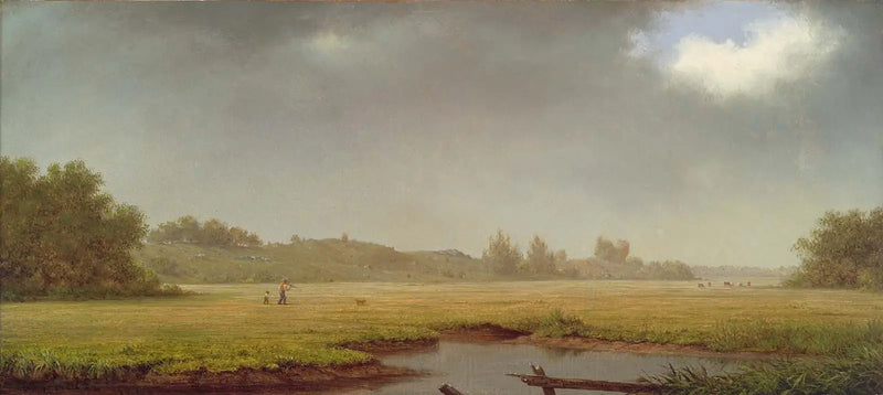 Dia nublado, Rhode Island - Martin Johnson Heade