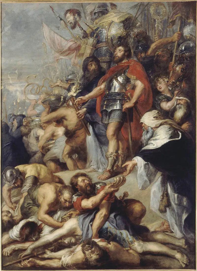 Judas Macabeu orando pelos falecidos - Peter Paul Rubens