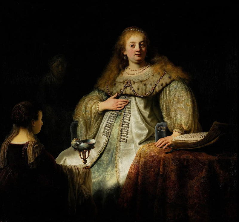 Judith no banquete de Holoférnes - Rembrandt