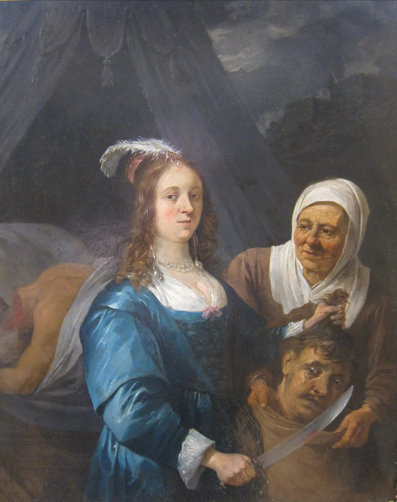 Judith com a cabeça de Holofernes - David Teniers Júnior
