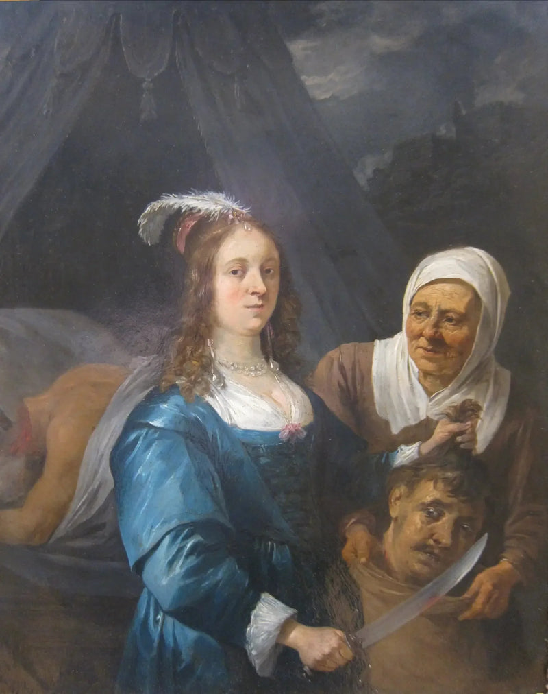 Judith com a cabeça de Holofernes - David Teniers Júnior