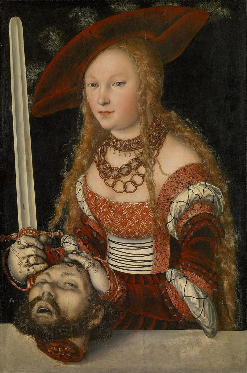 Judith com a cabeça de Holofernes - Lucas Cranach, o Velho