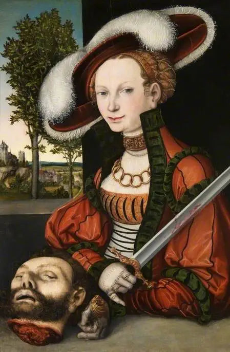 Judith com a cabeça de Holofernes - Lucas Cranach, o Velho