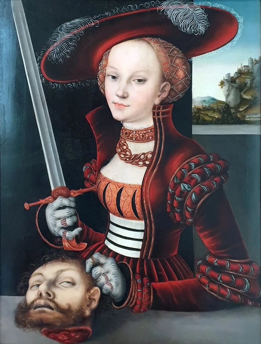 Judith com a cabeça de Holofernes - Lucas Cranach, o Velho
