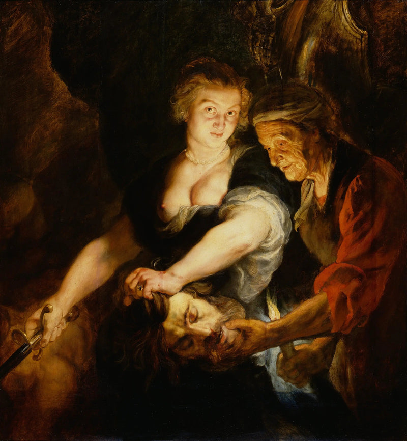 Judith com a cabeça de Holofernes - Peter Paul Rubens